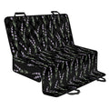 Lavender Flowers Pattern Print Pet Car Back Seat Cover