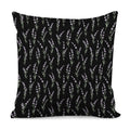 Lavender Flowers Pattern Print Pillow Cover