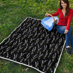 Lavender Flowers Pattern Print Quilt