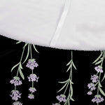 Lavender Flowers Pattern Print Sofa Cover
