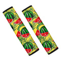 Leaf Watermelon Pieces Pattern Print Car Seat Belt Covers