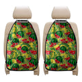 Leaf Watermelon Pieces Pattern Print Car Seat Organizers