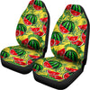 Leaf Watermelon Pieces Pattern Print Universal Fit Car Seat Covers