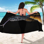 Leiopython Snake Print Beach Sarong Wrap