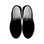 Leiopython Snake Print Black Slip On Shoes