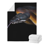 Leiopython Snake Print Blanket