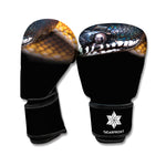 Leiopython Snake Print Boxing Gloves