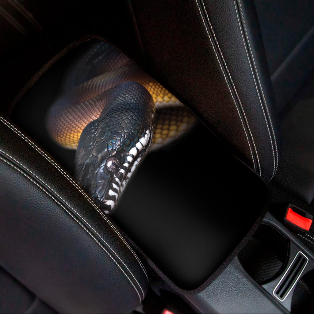 Leiopython Snake Print Car Center Console Cover