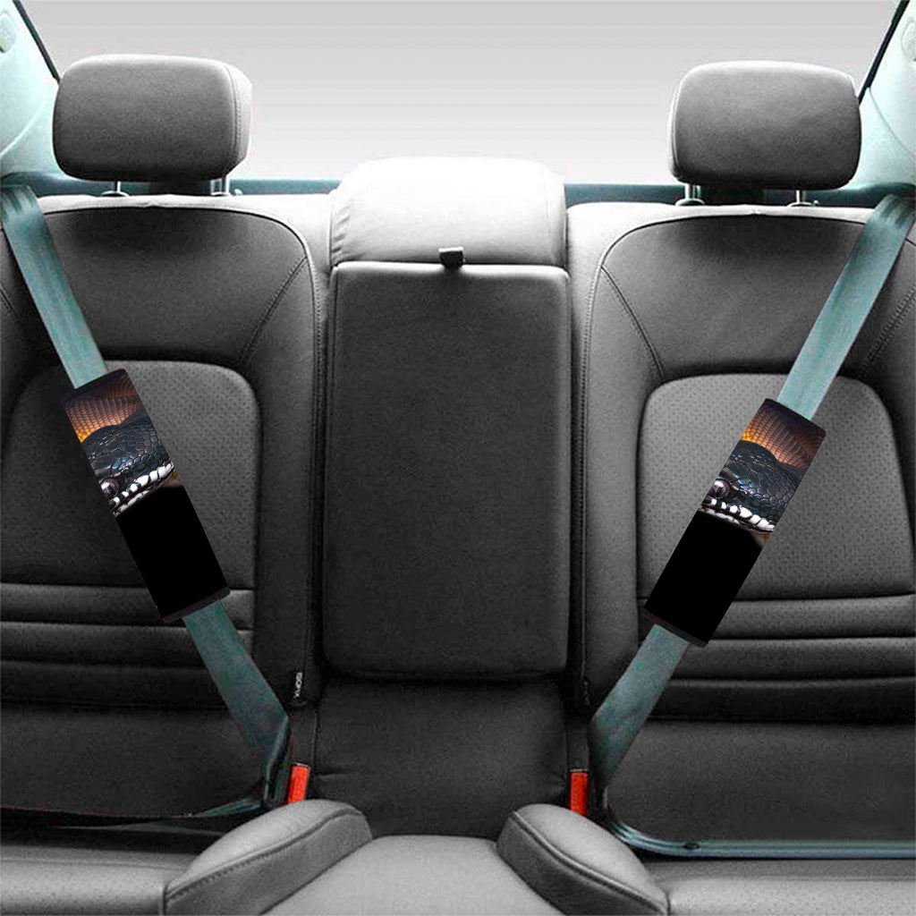 Leiopython Snake Print Car Seat Belt Covers