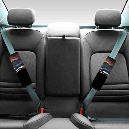 Leiopython Snake Print Car Seat Belt Covers