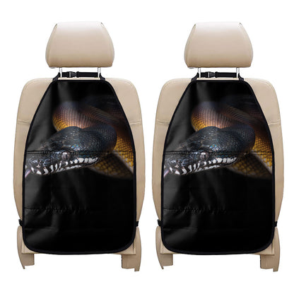 Leiopython Snake Print Car Seat Organizers