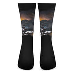 Leiopython Snake Print Crew Socks