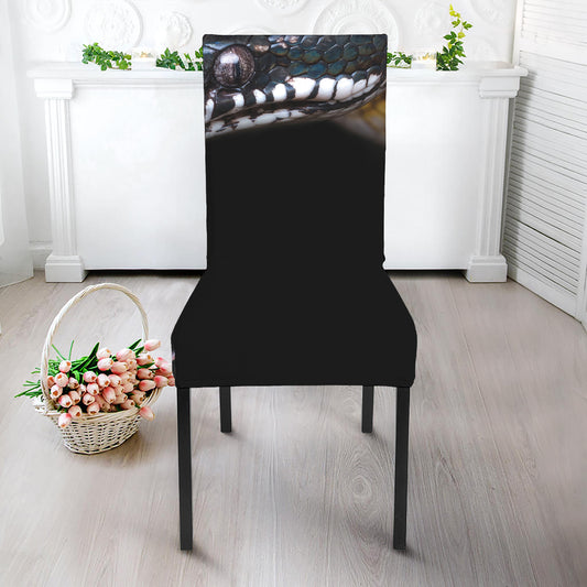 Leiopython Snake Print Dining Chair Slipcover