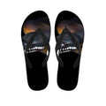 Leiopython Snake Print Flip Flops
