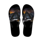 Leiopython Snake Print Flip Flops