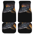Leiopython Snake Print Front and Back Car Floor Mats