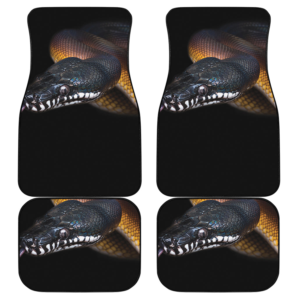 Leiopython Snake Print Front and Back Car Floor Mats