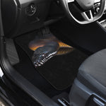 Leiopython Snake Print Front and Back Car Floor Mats