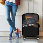 Leiopython Snake Print Luggage Cover
