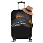 Leiopython Snake Print Luggage Cover