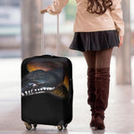 Leiopython Snake Print Luggage Cover
