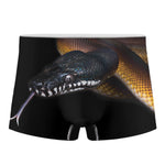 Leiopython Snake Print Men's Boxer Briefs