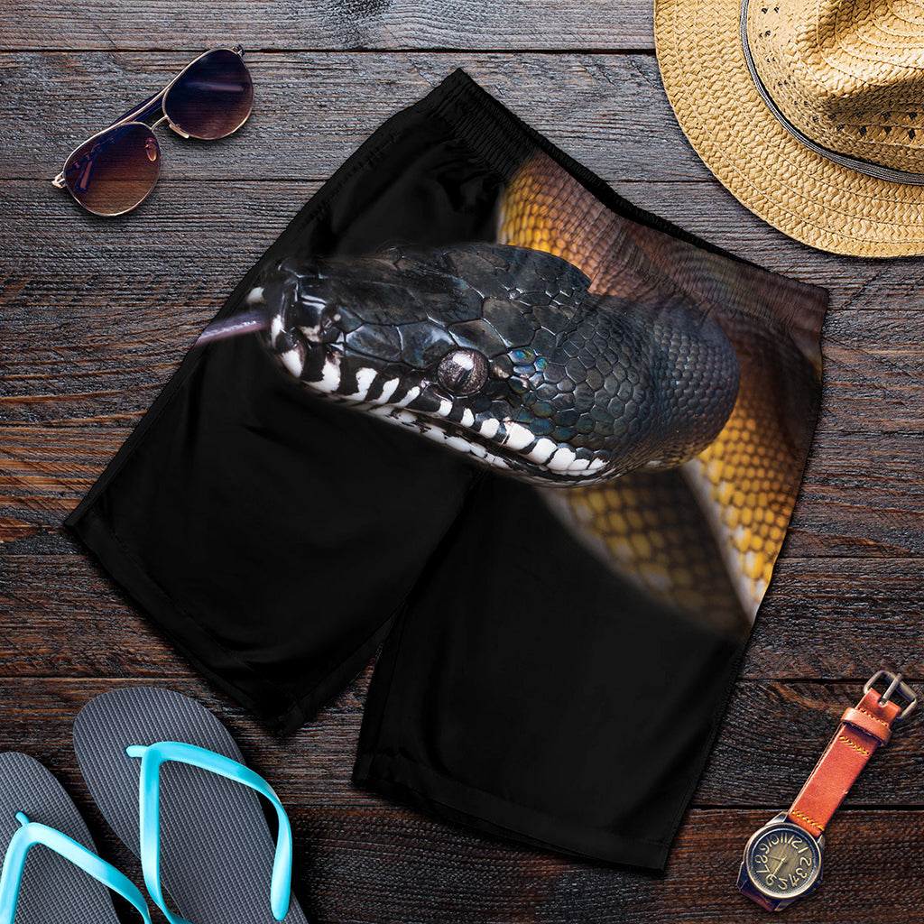 Leiopython Snake Print Men's Shorts