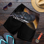 Leiopython Snake Print Men's Shorts