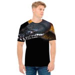 Leiopython Snake Print Men's T-Shirt