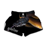 Leiopython Snake Print Muay Thai Boxing Shorts