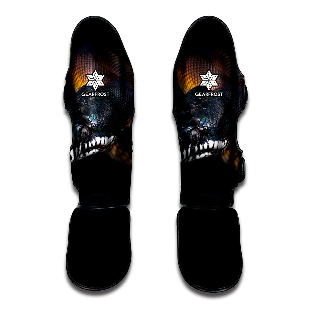 Leiopython Snake Print Muay Thai Shin Guard