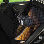 Leiopython Snake Print Pet Car Back Seat Cover