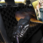 Leiopython Snake Print Pet Car Back Seat Cover