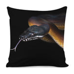 Leiopython Snake Print Pillow Cover