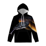 Leiopython Snake Print Pullover Hoodie