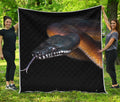 Leiopython Snake Print Quilt