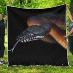 Leiopython Snake Print Quilt