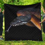 Leiopython Snake Print Quilt