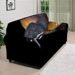 Leiopython Snake Print Sofa Cover