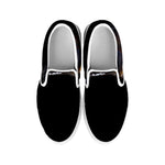 Leiopython Snake Print White Slip On Shoes