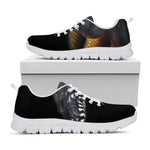 Leiopython Snake Print White Sneakers