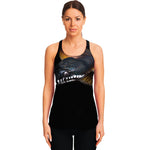 Leiopython Snake Print Women's Racerback Tank Top