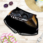 Leiopython Snake Print Women's Shorts