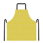 Lemon Slices Pattern Print Apron