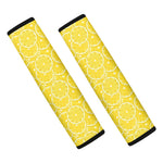 Lemon Slices Pattern Print Car Seat Belt Covers