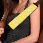 Lemon Slices Pattern Print Car Seat Belt Covers