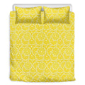 Lemon Slices Pattern Print Duvet Cover Bedding Set