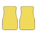 Lemon Slices Pattern Print Front Car Floor Mats
