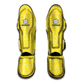 Lemon Slices Pattern Print Muay Thai Shin Guards