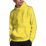 Lemon Slices Pattern Print Pullover Hoodie